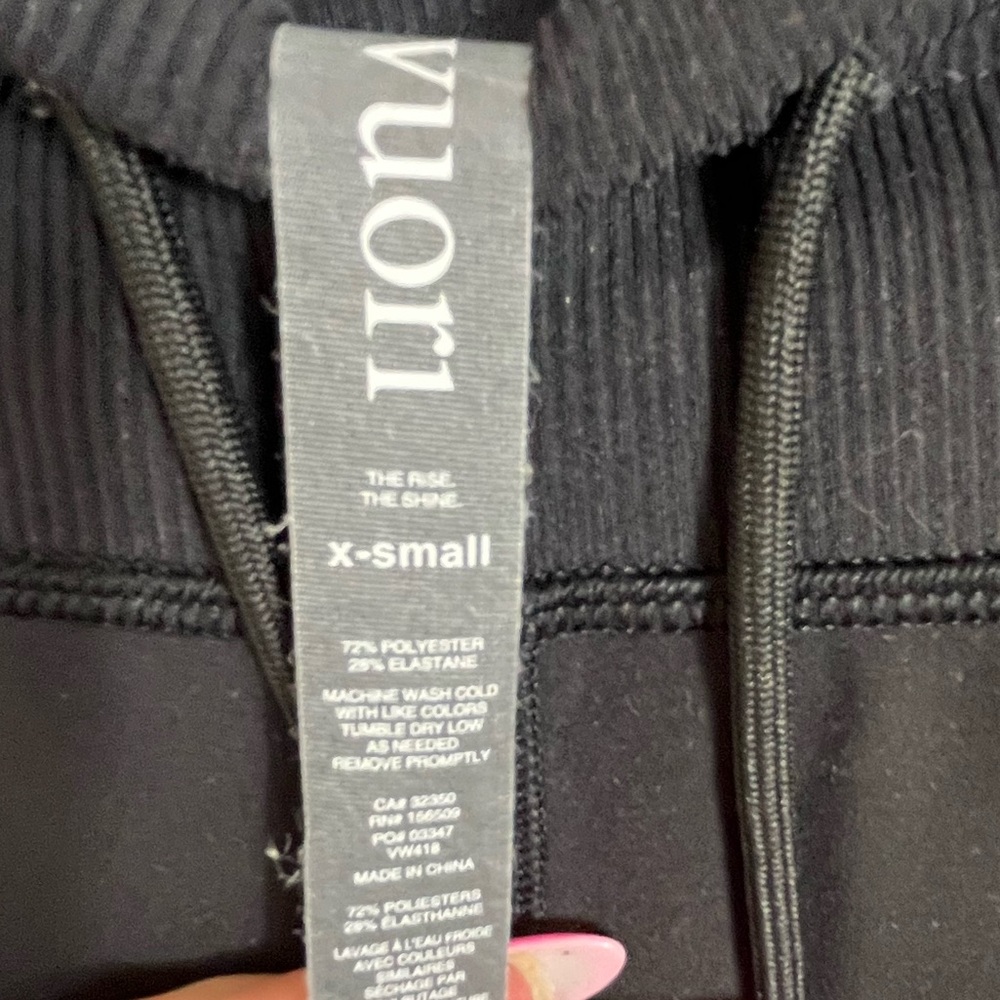 Vuori Daily Legging Black SZ XS - Picture 10 of 13